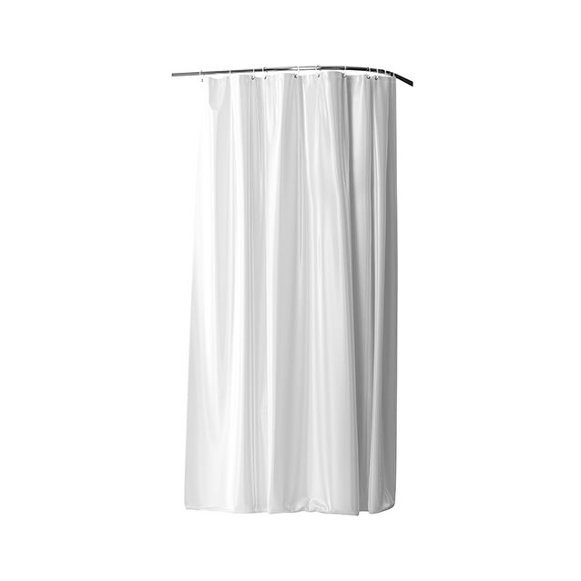 Suihkuverho Bemeta, 360 cm, valkoinen