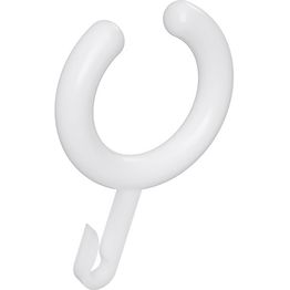 Suihkuverhon nipsu Bemeta, muovi, 12 kpl, valkoinen