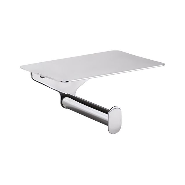 WC-paperiteline hyllyllä Bemeta Organic, hopea