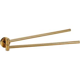 Kaksoispyyhetanko Bemeta Brilo, 420 mm, kääntyvä, kulta