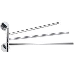 Kolmoispyyheteline Bemeta Obla, kääntyvä, kiiltävä kromi