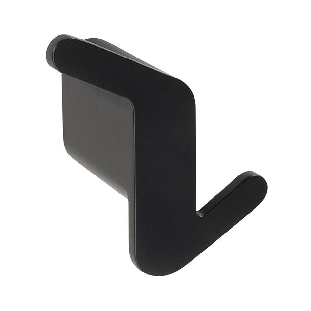 Pyyhekoukku Bemeta Organic Black, epäsymmetrinen, vasen, musta