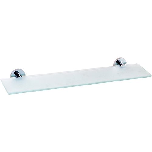 Kylpyhuoneen lasihylly Bemeta Circum, kiiltävä kromi