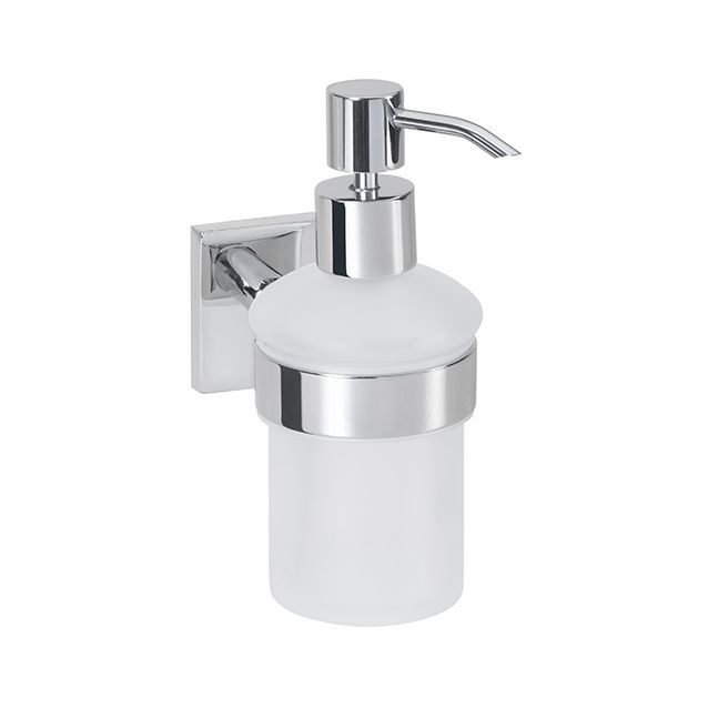 Saippua-annostelija Bemeta Quadra, kiiltävä kromi