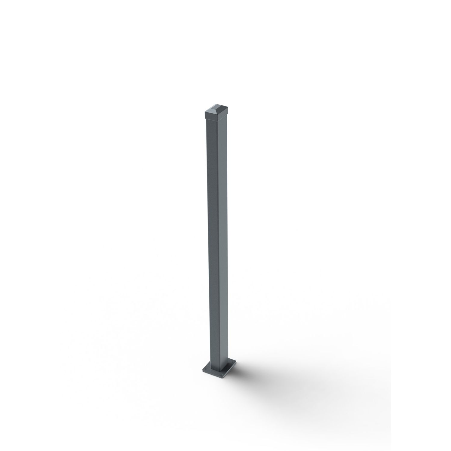 Aidan keskitolppa Benders Classic 960mm antrasiitti