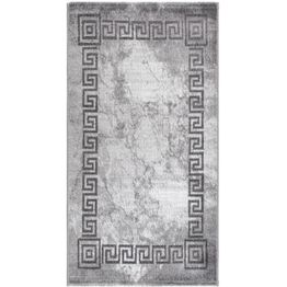 Käytävämatto Benina Madeira Deluxe harmaa/valkoinen, eri kokoja