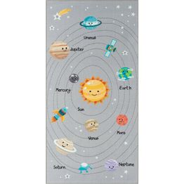 Matto Benina Play Space harmaa, eri kokoja