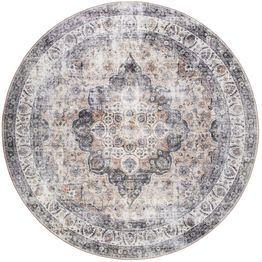 Pyöreä matto Benina Tarfaya Medallion, eri kokoja ja värejä