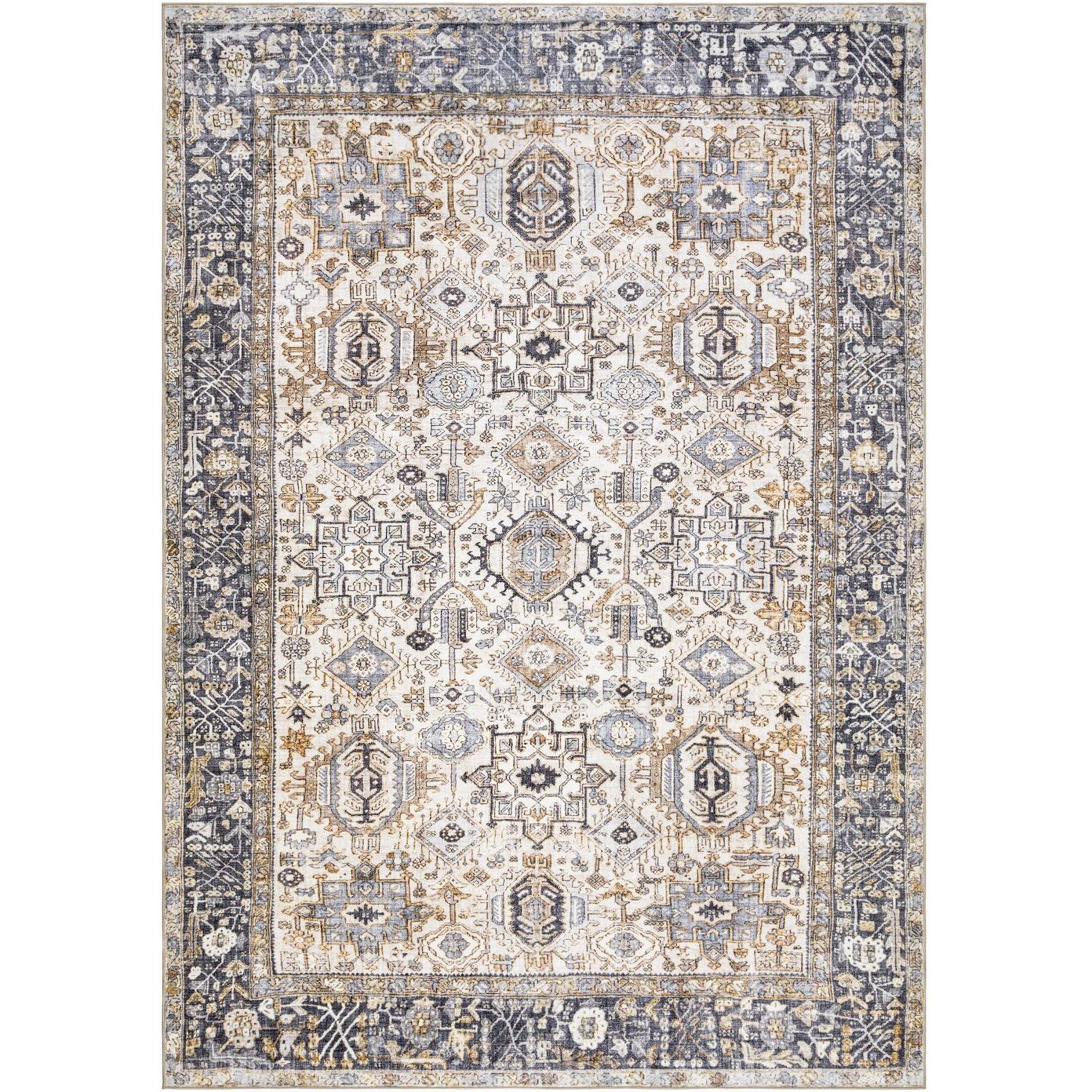 Matto Benina Tarfaya Tabriz 200x290cm valkoinen