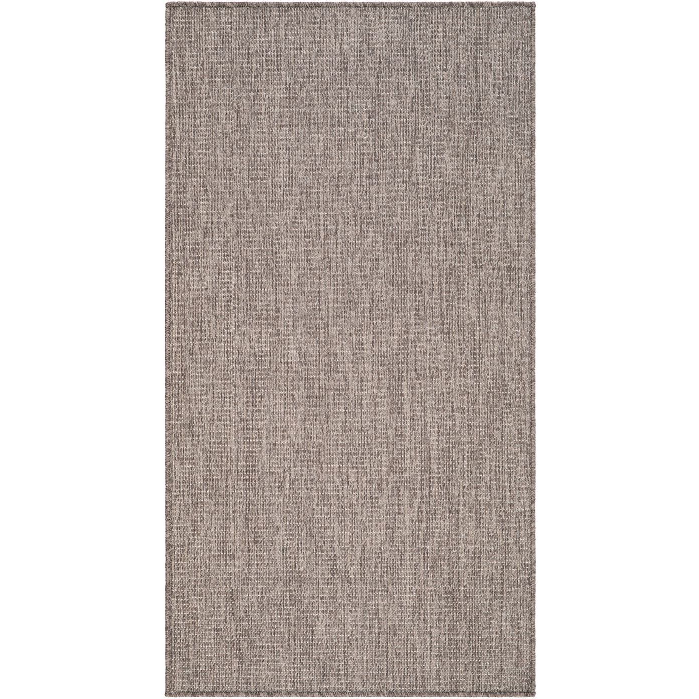 Käytävämatto Benina Madrid Plain 80x340cm tumma pellava