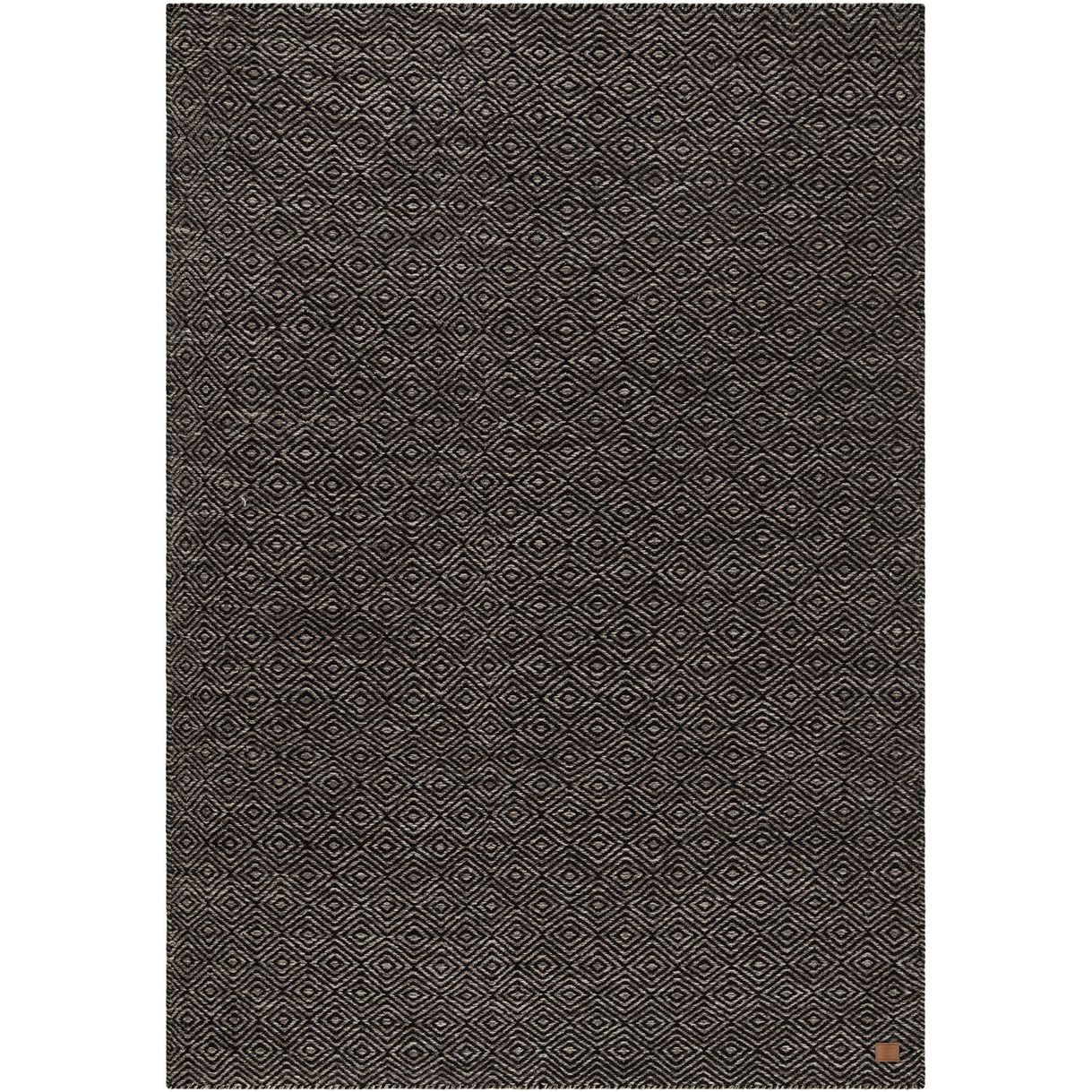 Matto Benina Gåsöga, 200x300cm, musta