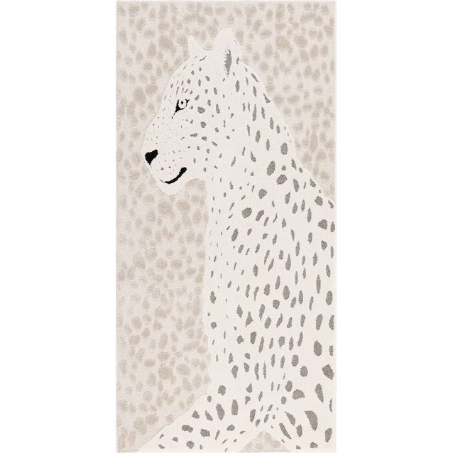 Käytävämatto Benina Genova Leopardi 80x150cm kerma