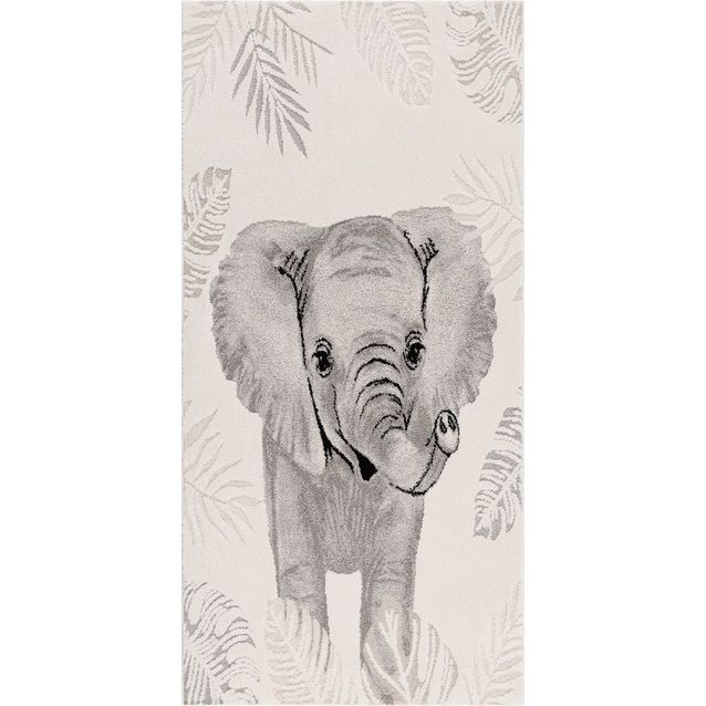 Käytävämatto Benina Genova Elefantti 80x150cm kerma