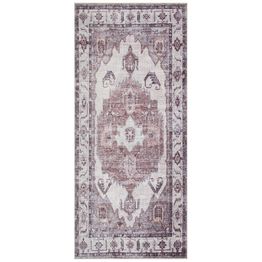 Käytävämatto Benina Kashan Kashmar, 80x200cm, marsala