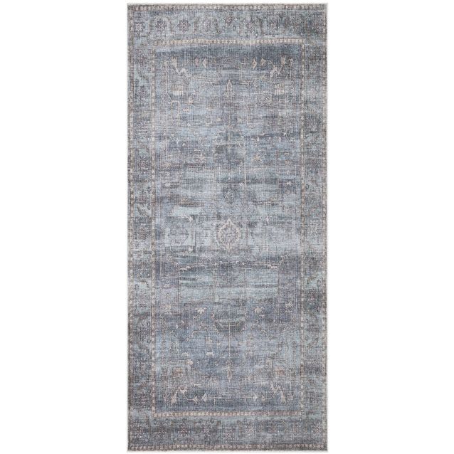 Käytävämatto Benina Saveh Mashad, 80x200cm, sininen