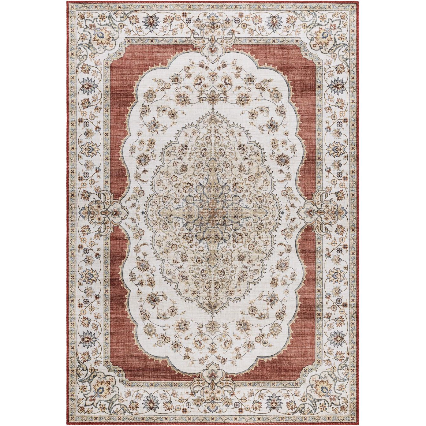 Matto Benina Dolce Medallion 240x340cm punainen