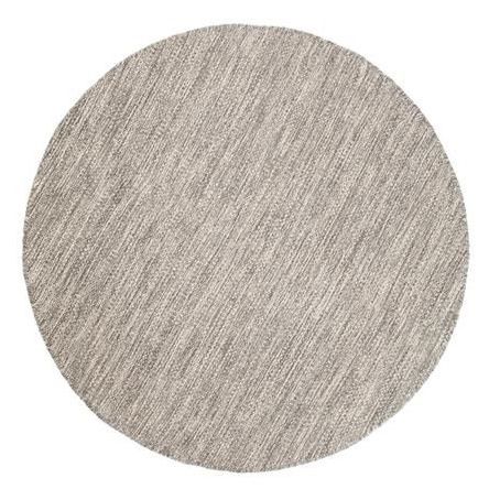 Pyöreä matto Benina Birka Ø120cm hopea