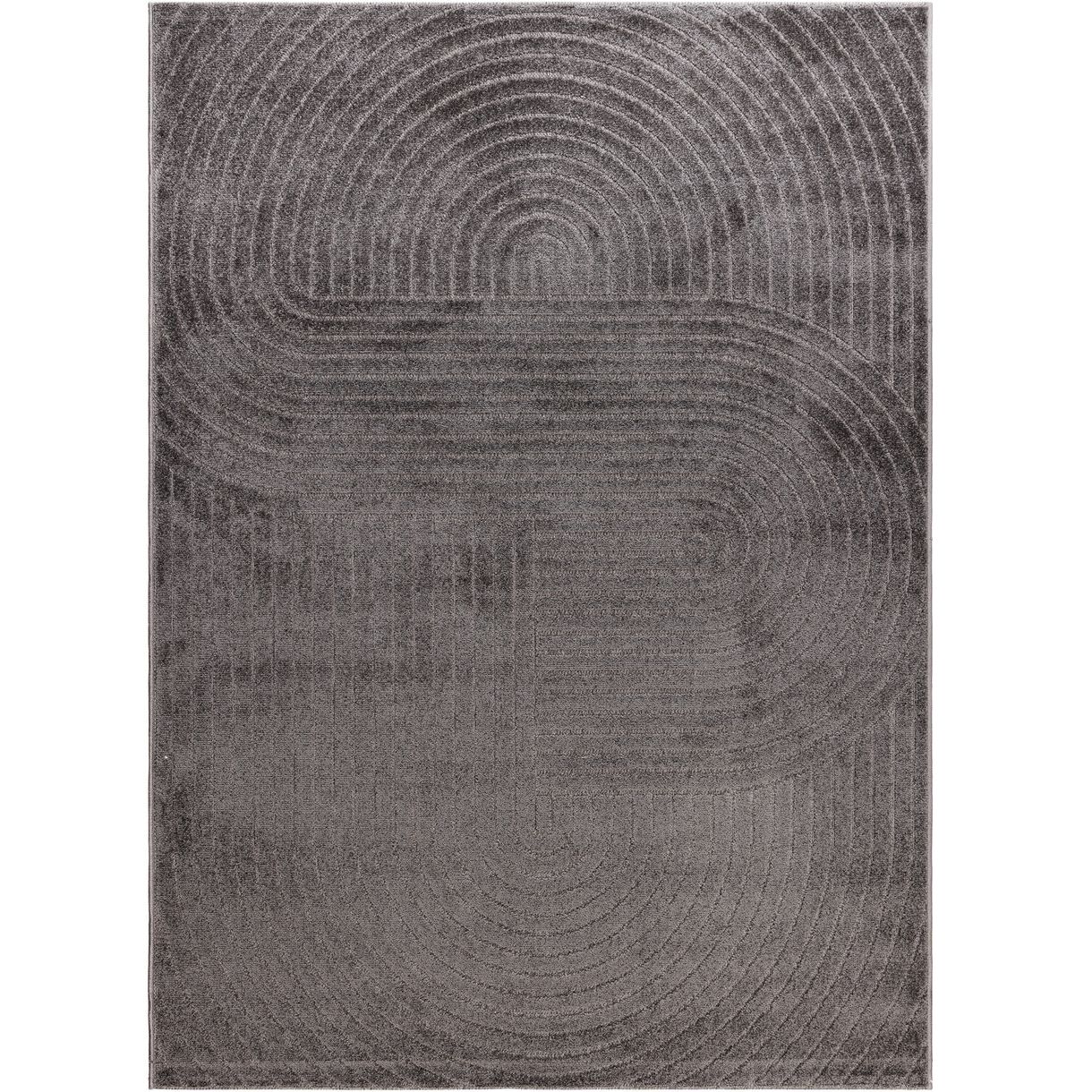 Matto Benina Hawaii Shape, sisä- ja ulkokäyttöön, 160x230cm, grafiitinharmaa