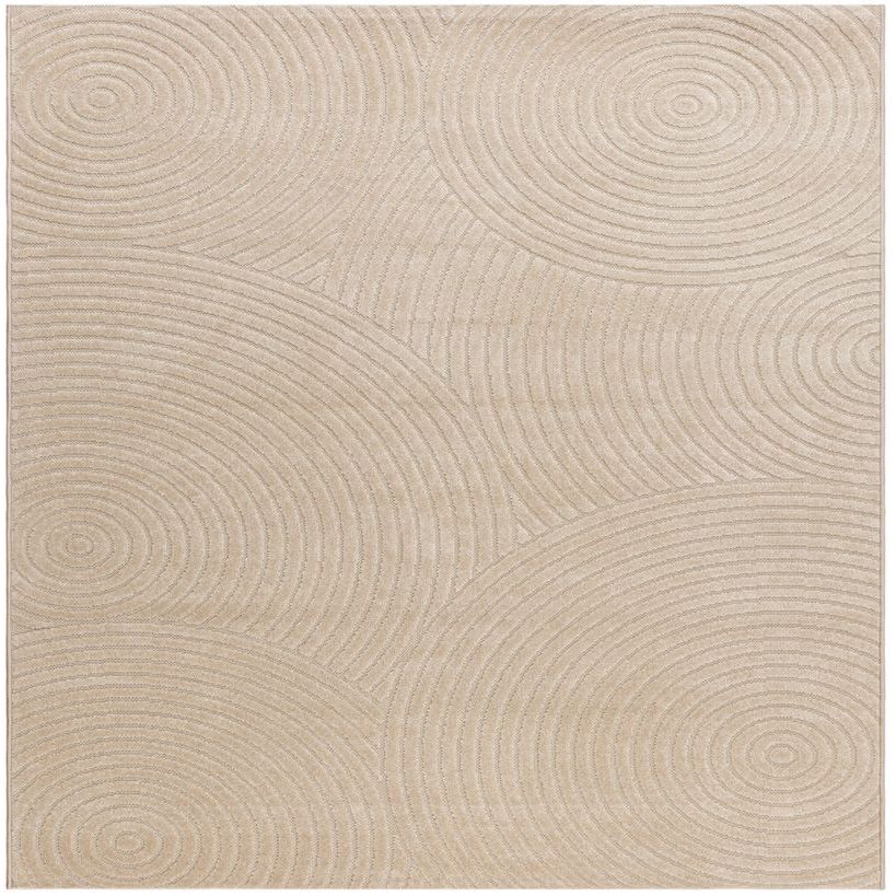 Matto Benina Hawaii Trend, sisä- ja ulkokäyttöön, 200x200cm, pellava