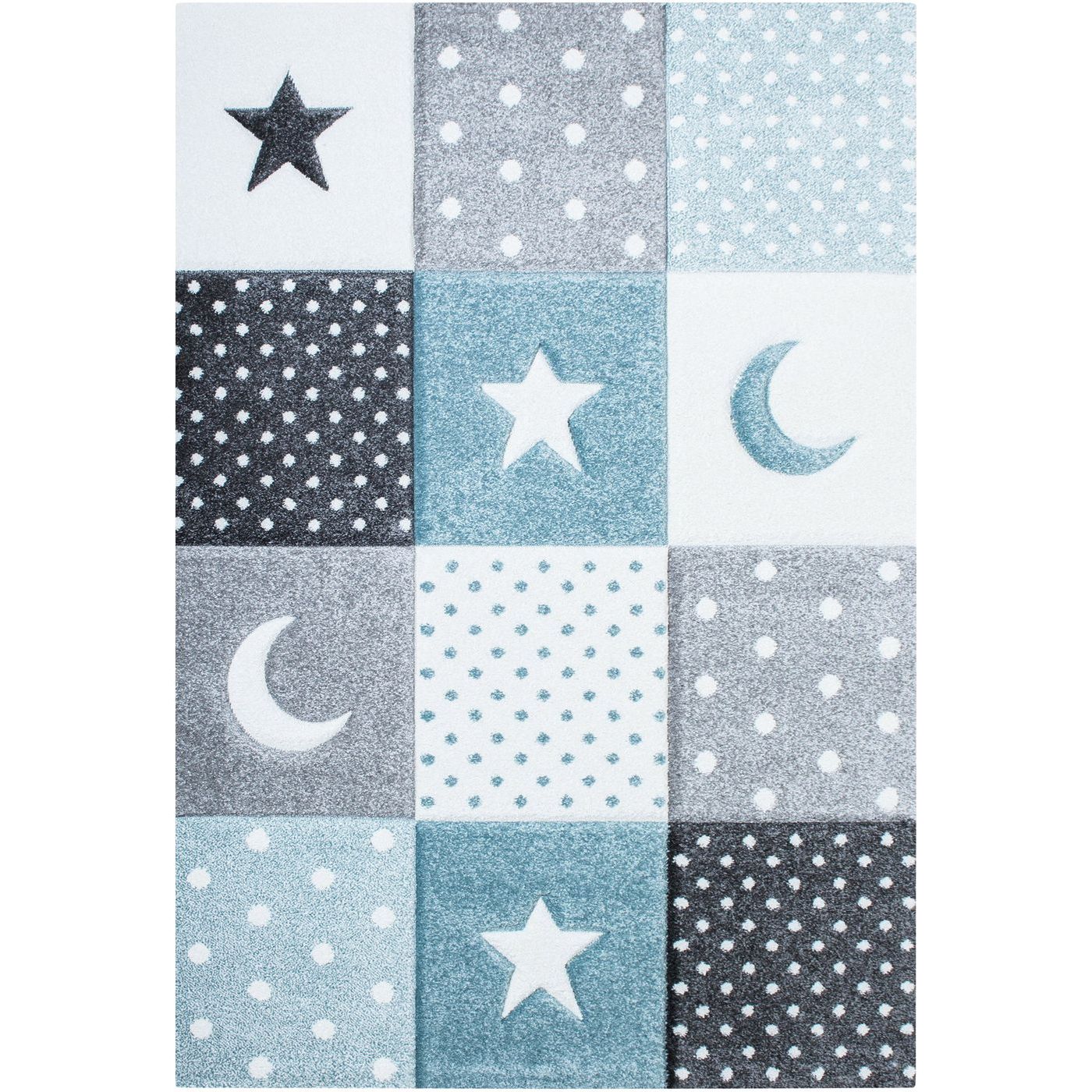 Matto Benina Atlas Star 140x200cm turkoosi