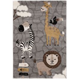 Matto Benina Atlas Savanni 120x170cm harmaa