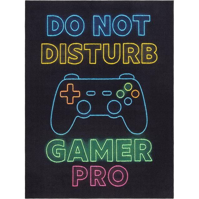 Matto Benina Play Gamer Musta 120x160 cm