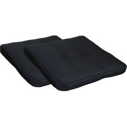 Istuintyyny Baltic Garden Excellent 2kpl musta