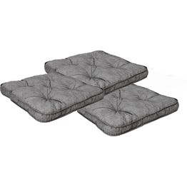 Istuintyyny Baltic Garden Malmö 3kpl harmaa