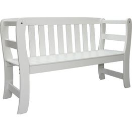 Puutarhasohva Baltic Garden Rosenborg 130cm valkoinen