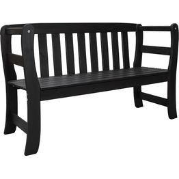 Puutarhasohva Baltic Garden Rosenborg 130cm mustaa