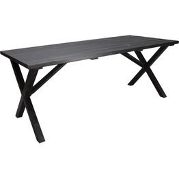 Puutarhapöytä Baltic Garden Scottsdale 190cm musta