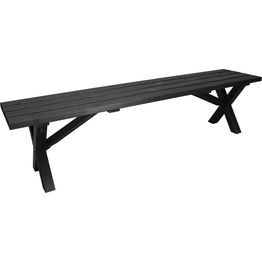 Puutarhapenkki Baltic Garden Scottsdale 180cm musta