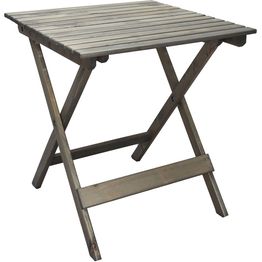 Taitettava puutarhapöytä Baltic Garden Wilma 65x65cm er värejä