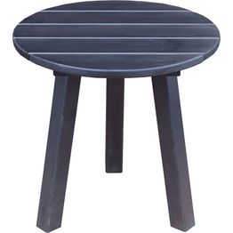 Sivupöytä Baltic Garden Kungshamn Ø50cm mustaa