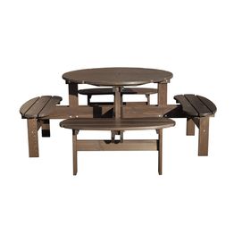 Piknik-pöytäryhmä Baltic Garden Rondo 199cm er värejä