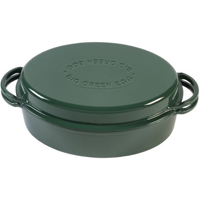 Valurautapata Big Green Egg, ovaali, 5.2l