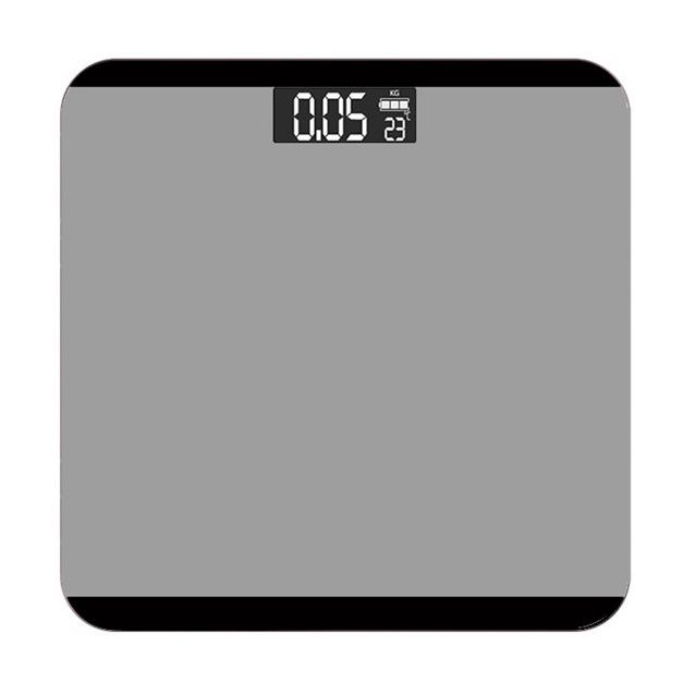 Henkilövaaka Emax lasi 2 Harmaa