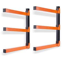 Säilytysteline puutavaralle Mag-Pro, 2 kpl setti max. 150 kg