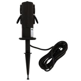 Pistorasia Emax, H05RR-F3G1.5, 4 pistorasiaa, maapiikillä, IP44, 5m