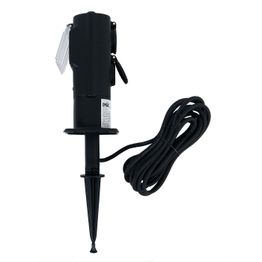 Pistorasia Emax, H05RR-F3G1.5, 2 pistorasiaa, ajastimella, maapiikillä, IP44, 1.4m