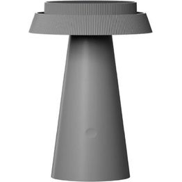 Pöytävalaisin aurinkokennolla Solar Energie 3CCT himennettävä harmaa