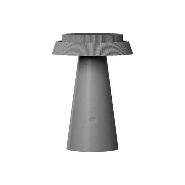 Pöytävalaisin aurinkokennolla Solar Energie 3CCT himennettävä harmaa