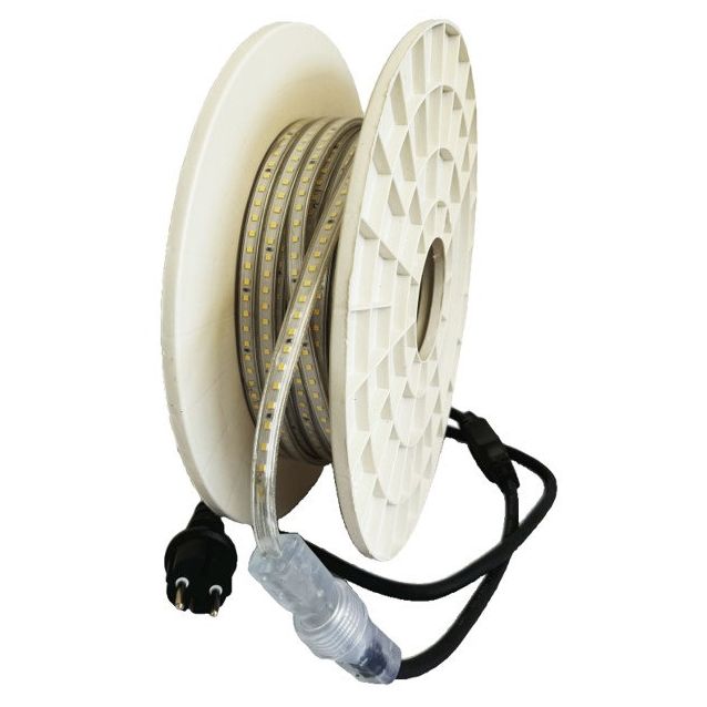 LED-valonauha LED Energie 230V, 50m, 4000K, 8W/m, 800lm/m