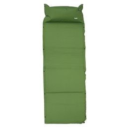 Ilmatäytteinen makuualusta Retki, tyynyllä, vihreä