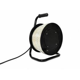 Finelectro Työmaavalonauha jälkivalaiseva 15 m 150 W 16 500 lm 4000 K, kelalla