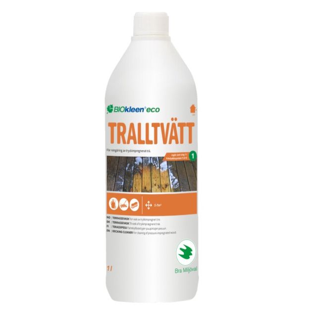 Terassipesuaine Biokleen 1 l