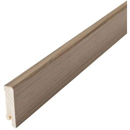 Jalkalista Bjelin 15x60x2400mm, Tammi Harjattu Mineral Grey 