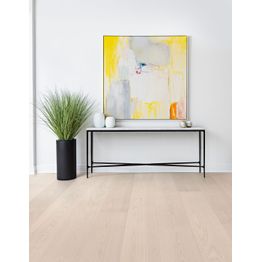 Kovetettu puulattia Bjelin Saarni Gullarp 3.0 Powder White, mattalakattu, eri kokoja