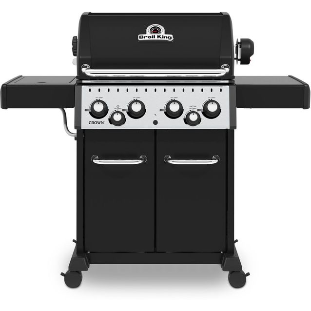 Kaasugrilli Broil King Crown 490 4 poltinta sivukeitin varraspaahdin