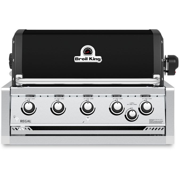 Kaasugrilli Broil King Regal 570 BI 5 poltinta upotettava + varraspaahdin